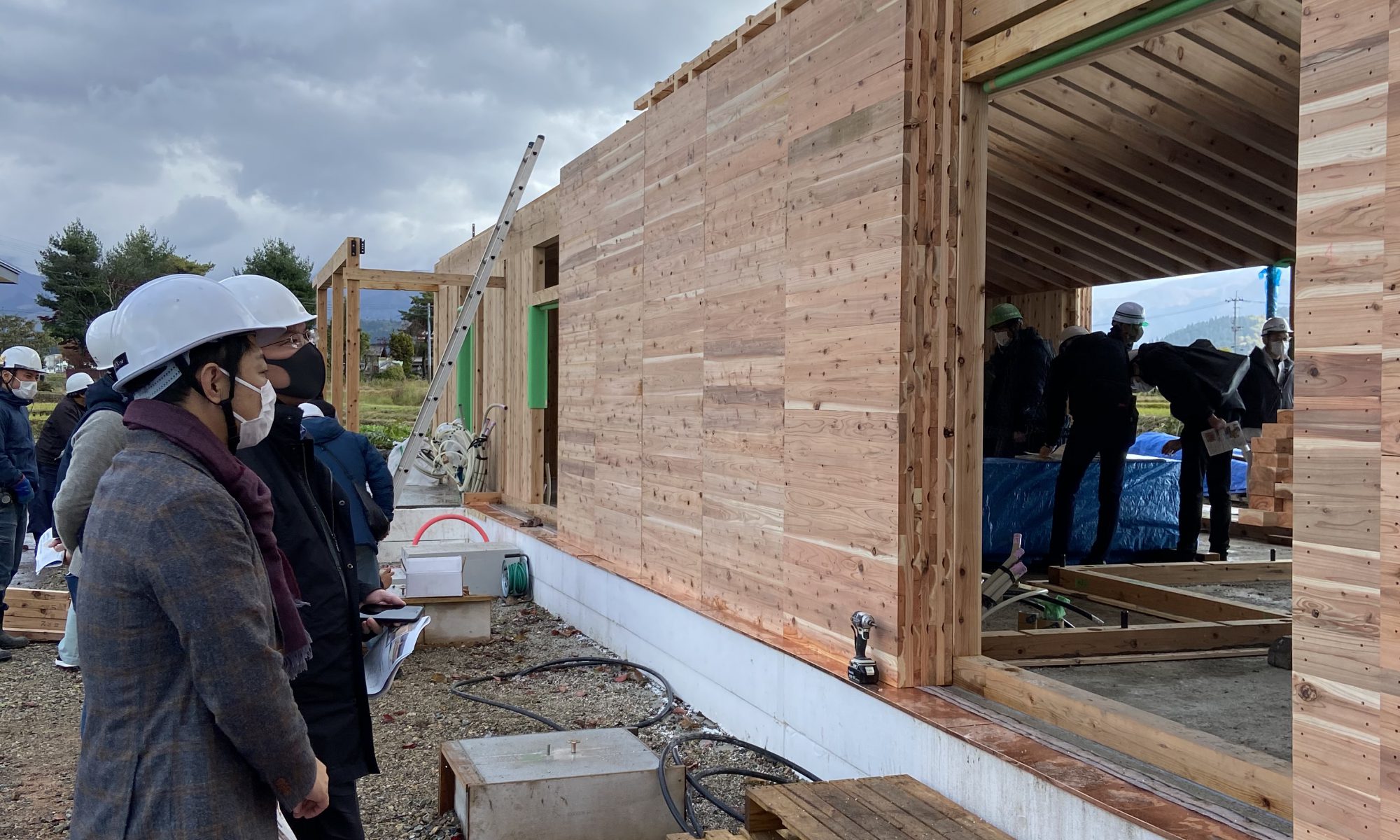もるくす建築社 美郷アトリエ構造見学会 Yan S Diary