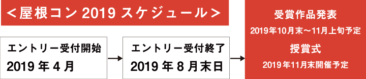 屋根コン2019スケジュール