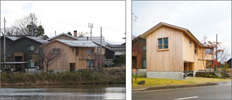 作品名 風景と暮らす池畔の家