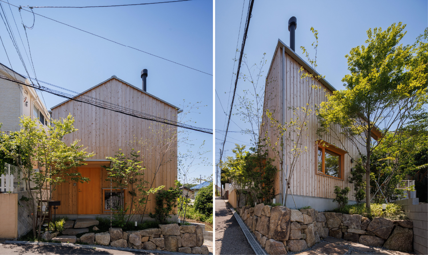 坂の上の小さな家