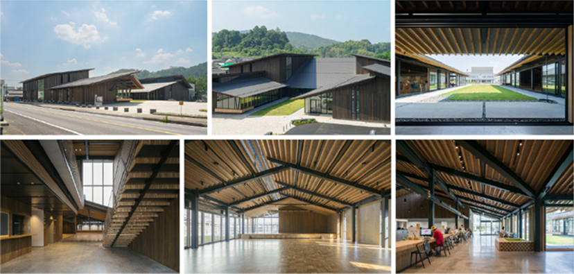 久米南町役場・久米南町コミュニティセンター