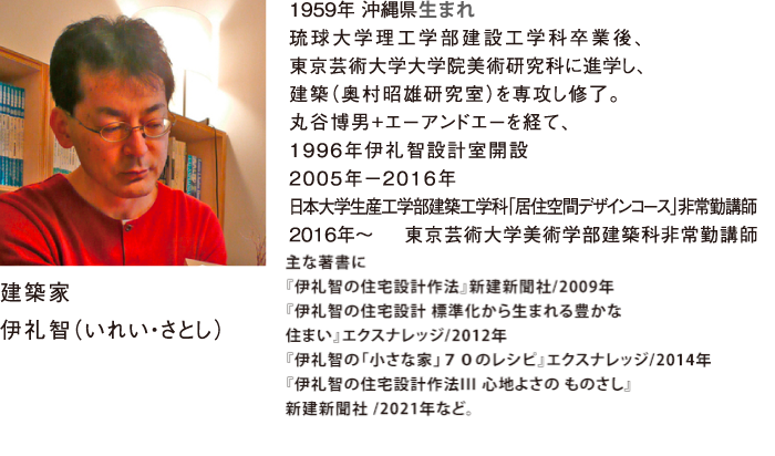 屋根コン2021審査員　建築家 伊礼智（いれい・さとし）